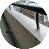 腰壁・支柱周り