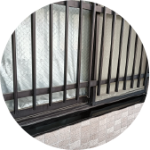 腰壁・支柱周り